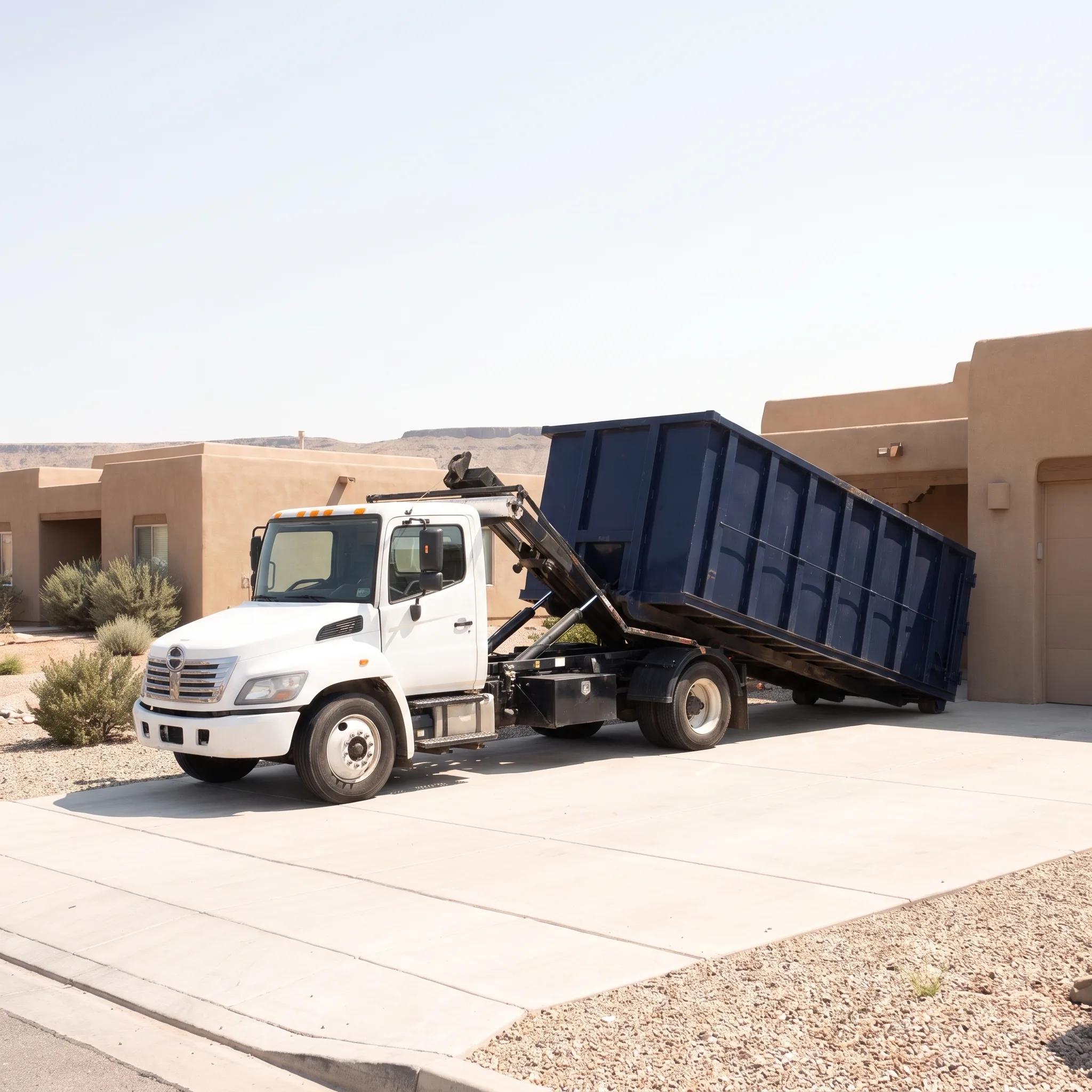 Roll-off dumpster delivery in Arizona
